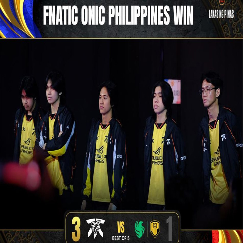 Fnatic onic ph berhasil mengalahkan Falcon Ap BREN